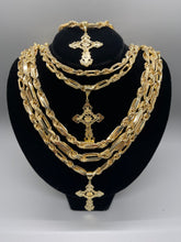 Load image into Gallery viewer, 14K Plated Yellow Italian Milano Rope Chain