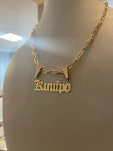 Load image into Gallery viewer, Custom Made Pendant - Up to 8 Letters

